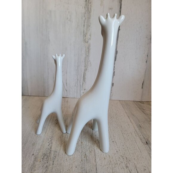Naaman giraffe baby mama Israel porcelain figure set collectible vintage - Picture 7 of 8